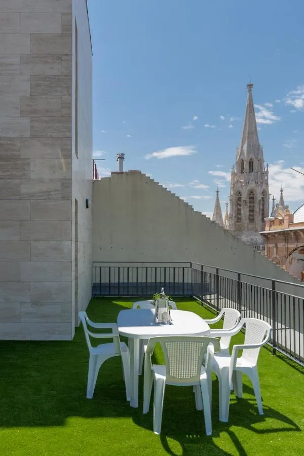 Budapest Downtown Residences Leo - Ac, Elevator, Terrace 0*,