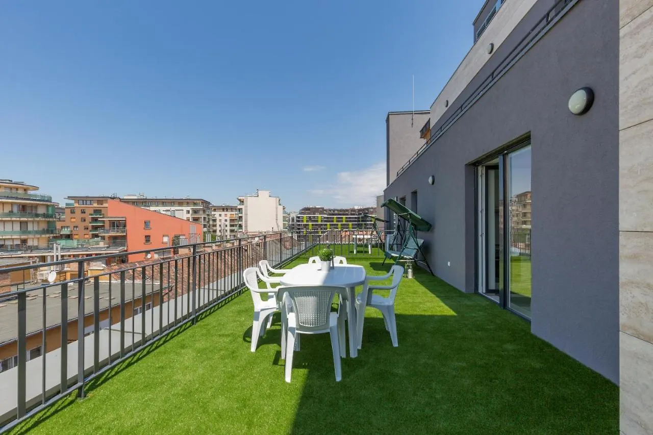 Апартаменты Budapest Downtown Residences Leo - Ac, Elevator, Terrace